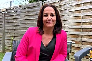 Ellie the French Milf Takes a Hard European Cock