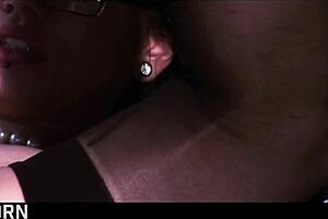 FMM Threesome Fucks Brunette MILF