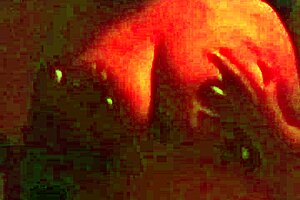 Latina milf bent over in doggystyle with big tits and ass