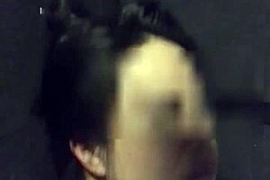 Asian Wife's Secret Gym Shower Masturbation