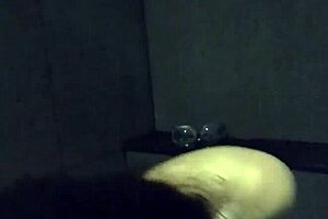 Asian Wife's Secret Gym Shower Masturbation