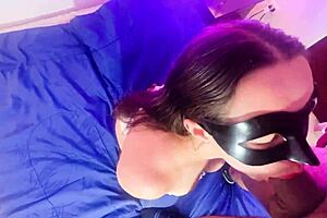 My stepmom lost the bet, sucked and fucked, creampie