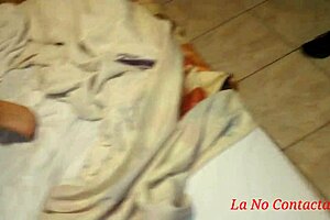 sounds of my ass getting opened by cocks, it hurts but he doesn't care