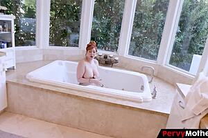 Pervy Mother - Step Mommy Gives Pleasant Titties Fuck in the Hub 😈