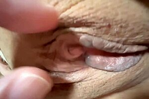 Amateur pink pussy explored 126 days post-virginity loss 😏