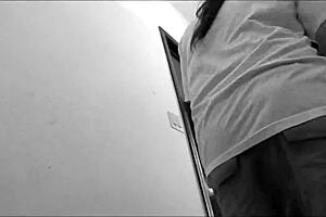 amber rayne's holes get invaded on bed