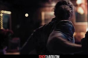 Can you handle a blonde babe getting rough fucked by a stranger?