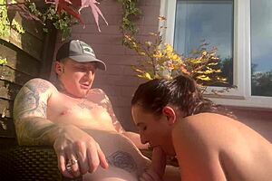 british housewife milf gives a retro blowjob in latest update