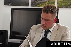 Milf Cory Chase Catches Therapist Jerking Off and Sucks His Big Cock