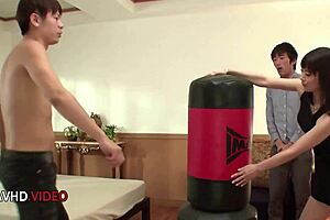 Milf Nao Mizuki In Hardcore JAV Threesome Delivers Sensual Blowjob!