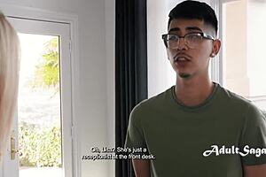 处男能应付熟女按摩师安迪·阿瓦隆的第一次肏吗？