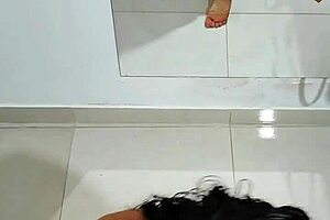 Helping Maid's Daughter with Morning Milk 😋