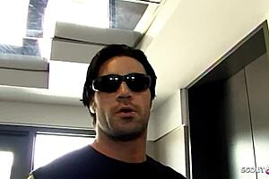 curvy rachel solari with big tits talks and gets picked up for casting bang