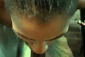 Sexy ebony Yuki takes big dick