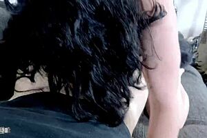 terry catches emmita smile with fuck machine for deep anal and squirting