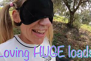 Milf Gets Intense Cumshot Facial in New Bikini!