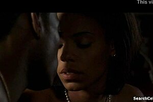 Sanaa Lathan Topless In Love 2001 Scene