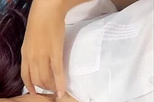 After a Hot Massage, Brunette Bride Gets Real Casero Fucking in Wild Colombian Action