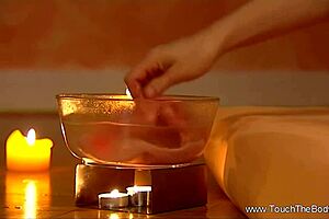 i got a lingam massage from this blonde milf and she gave me a handjob