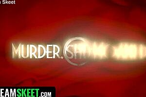 Private show: two stepmoms fuck stepsons in front of friend during group orgy.