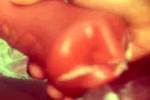 huge black dick creams toy in sneaky college clip