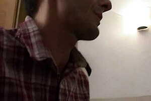 Intense erotic blowjob swap at European house