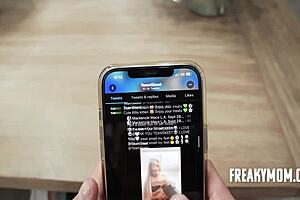 blindfold prank with stepmom audrey madison 😄