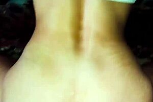 A close-up view of a mature woman's ass and wet areas.