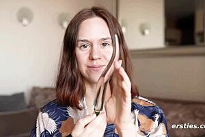 Anca’s dildo session is so intense, you gotta see her European curves in action! 😍