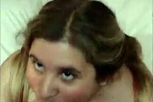 Blonde Teen Neighbor's Best Cum Finishes Compilation