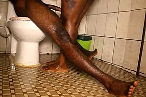 Footballer Meets Mature Woman in African Tourist Park for Quick Public Fuck!