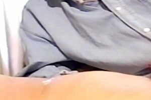 I Cum Four Times In My Stepmom's Mouth And Face Full Of Cum While She Blows My Huge Cock