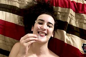 Emma Kees Deepthroat Blowjob with Emo Teen 18+ Milf