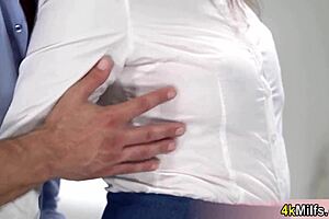 Montse the BBW MILF gets ass fucked by a stranger