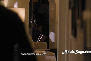 Step mom's demonic possession results in a provocative threesome that shatters the family taboo.