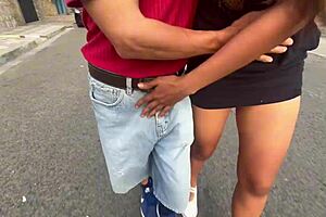 and if they discover us fun sex in a public park with my fucking whore girlfriend and a horny stranger