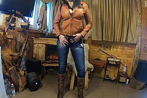 beautiful milf housewife gets slapped in roleplay scene