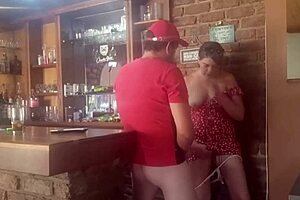 i'm a brunette milf getting fucked from behind in doggystyle with moaning and fingering