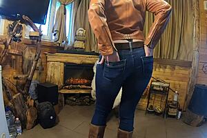 beautiful milf housewife gets slapped in roleplay scene