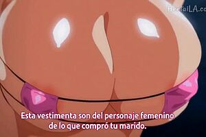 unfaithful wife in cosplay gets creampie