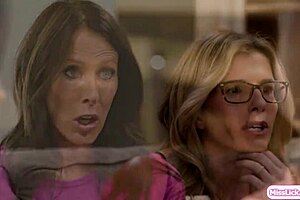 Group Gangbang Fills Stepmom's Both Holes!