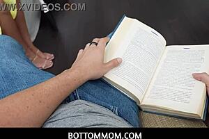 bottommom stepmom vivianne desilva feels lonely so stepson cheers her up