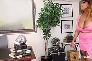 Sara Jay Fucks Her Hard On That Desk!