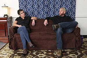 Intense Throat Fuck With Cum