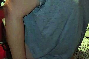 Pregnant wife's creampie leaves her gaping and oozing