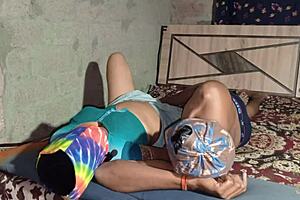 i can’t resist desi village bhabhi’s steamy bathroom fingering with husband