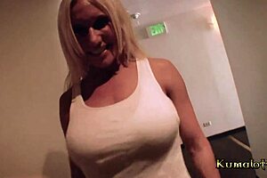 Kumalott features a milf in an interracial scene