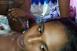 Hanif and Popy Khatun and Manik Mia in big tit deshi threesome