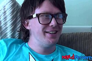 busty granny tries to become a pornstar by bouncing on a big cock.