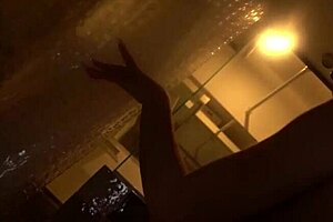 stepmom gets surprised by teen in shower for quick doggystyle and cowgirl sex